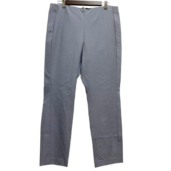 Rag & Bone Simone Herringbone Slim Crop Pants Black & White Women's Size 16 NWOT - Picture 2 of 9